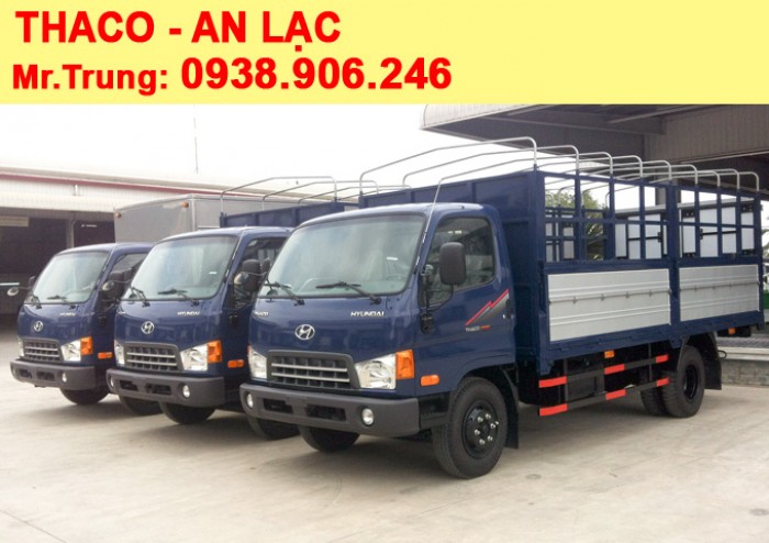 XE TẢI THACO HYUNDAI HD500 tải trọng 5 tấn | Long An - Hồ Chí Minh