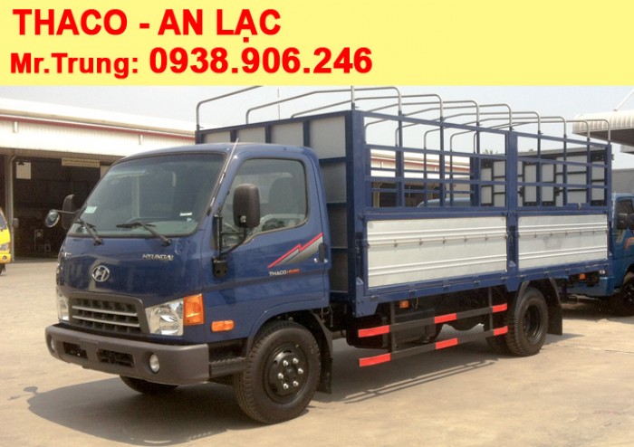 XE TẢI THACO HYUNDAI HD500 tải trọng 5 tấn | Long An - Hồ Chí Minh