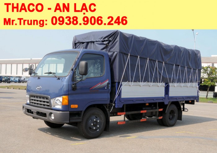 XE TẢI THACO HYUNDAI HD500 tải trọng 5 tấn | Long An - Hồ Chí Minh