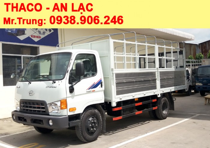 XE TẢI THACO HYUNDAI HD500 tải trọng 5 tấn | Long An - Hồ Chí Minh