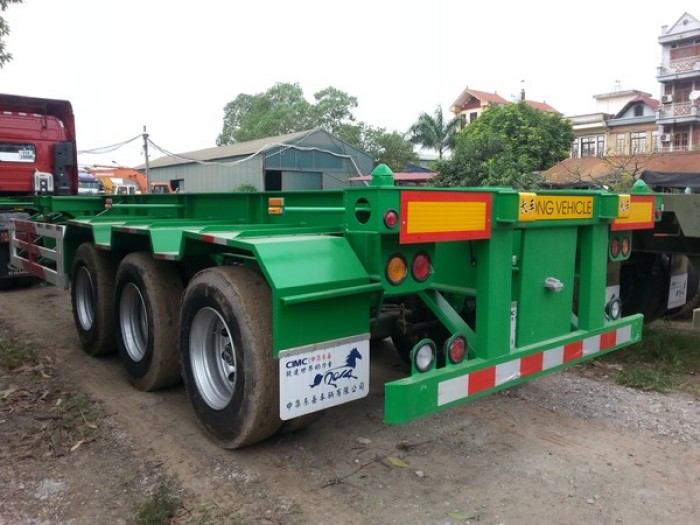 Bán sơ mi rơ mooc Xương 32.5 tấn, 3 chân, new 100% - uy tín, chất lượng.