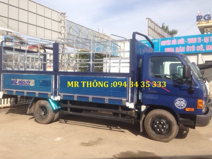 Xe Tải Hyundai Hd700 7.5 Tấn Đồng Vàng Thùng Inox, hỗ Trợ Trả Góp 80% Giá Trị Xe