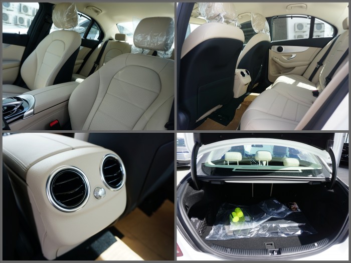 Mercedes C200 C250 Trắng-Kem vay NH 80% giá xe lãi suất ưu bao duyệt hồ sơ hỗ trợ 30% trc bạ