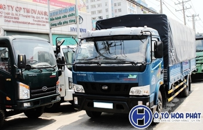 Xe tải Veam VT490 máy Hyundai 5T Trả Góp Lãi Suất Thấp
