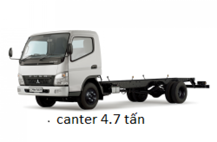 Canter4.7 tải trọng 1 tấn 9, xe tải chạy trong thành phố liên hệ ngay để có giá ưu đãi