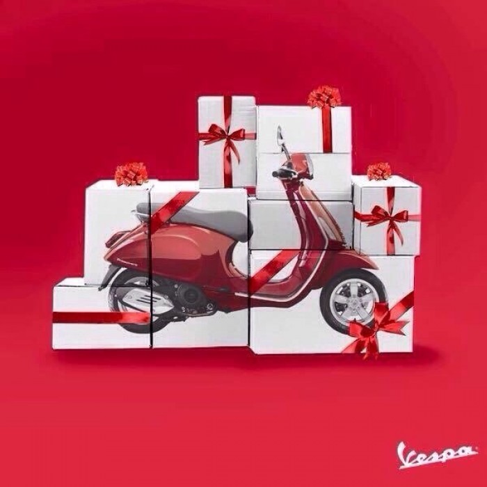 Bộ Quà Tặng Hấp Dẫn Dành Cho Tín Đồ Yêu Xe Vespa