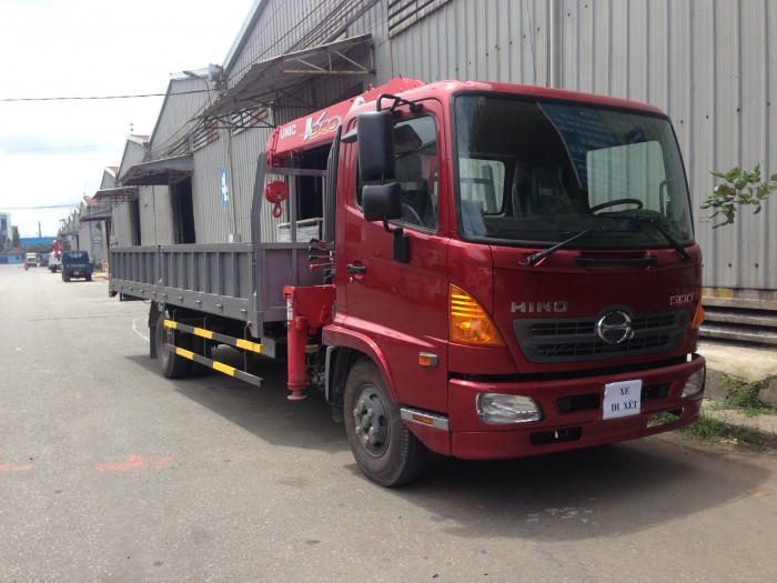 Xe Hino Fc 6,4t gắn cẩu unic