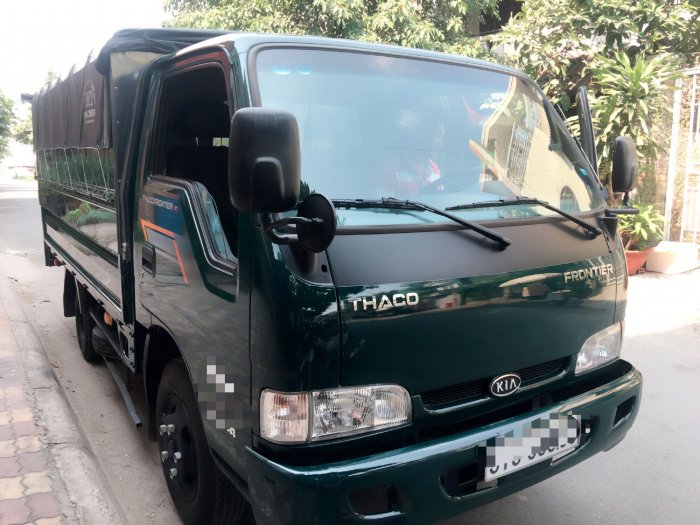 Kia Frontier140 Thùng kèo bạt inox.