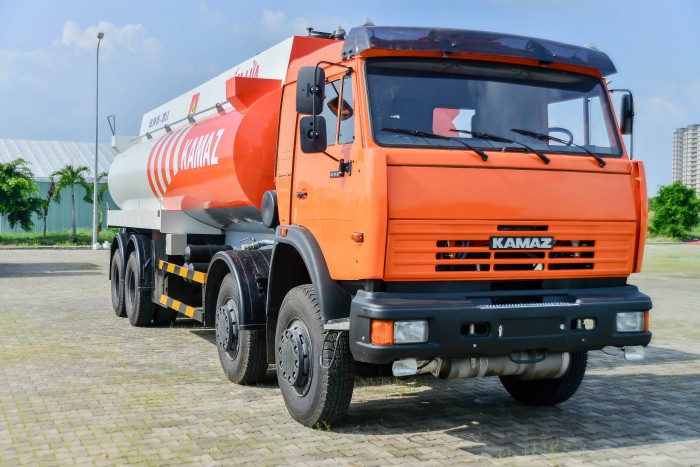 Xe bồn Kamaz 23m3 (Bồn sát) | Kamaz bồn xăng dầu |  #Kamaz6540bonxang dau