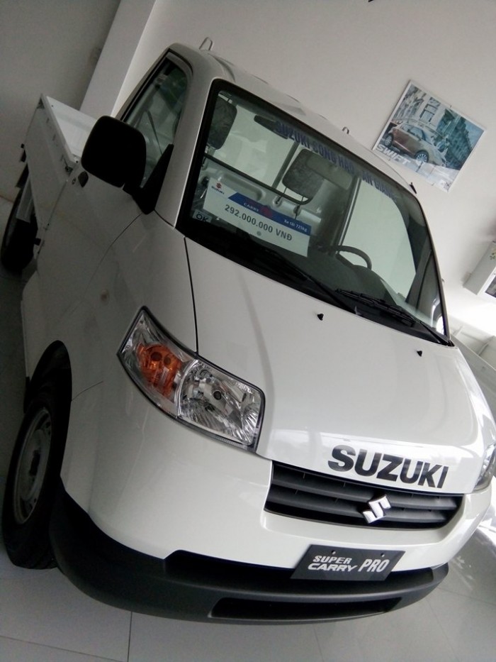 Giá sốc tháng 12/2016, khuyến mãi cực hấp dẫn khi sở hữu Suzuki Carry Pro A/C 2016 ngay hôm nay