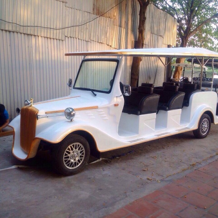 Bán xe điện du lịch cổ, xe điện cổ phục chạy trong resort