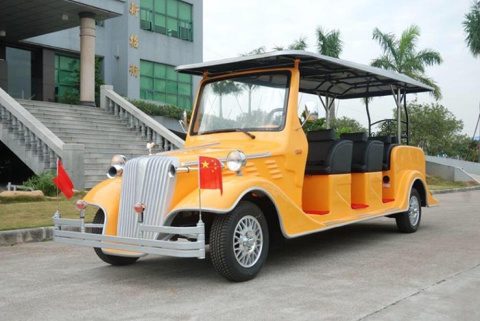 Bán xe điện du lịch cổ, xe điện cổ phục chạy trong resort