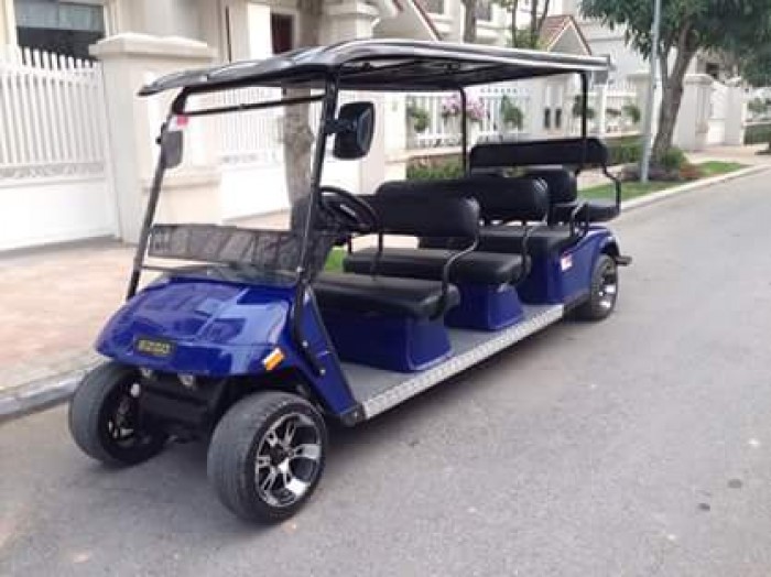 Bán xe điện du lịch ezgo, xe điện chở khách ezgo 8 chỗ mới