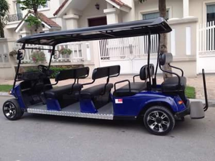 Bán xe điện du lịch ezgo, xe điện chở khách ezgo 8 chỗ mới