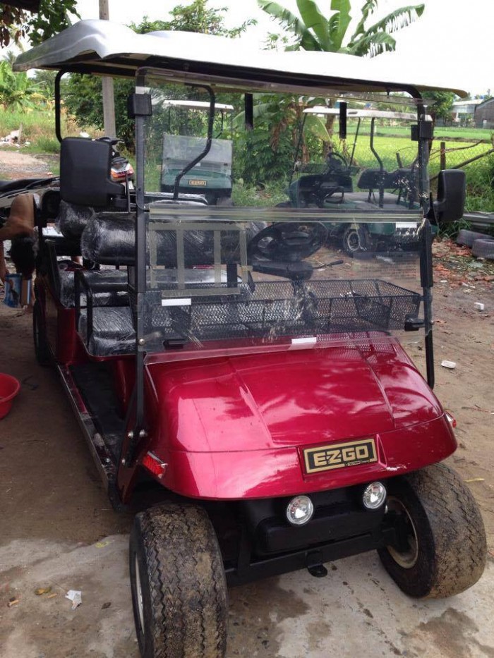 Bán xe điện du lịch ezgo, xe điện chở khách ezgo 8 chỗ mới