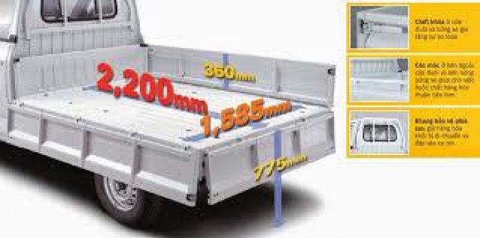 Suzuki pro truck 750kg. Chỉ cần 80 triệu nhận xe ngay.