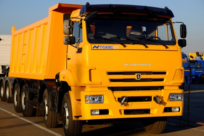 Xe ben Kamaz 25 tấn - Kamaz 65201 (8x4) mới 2016