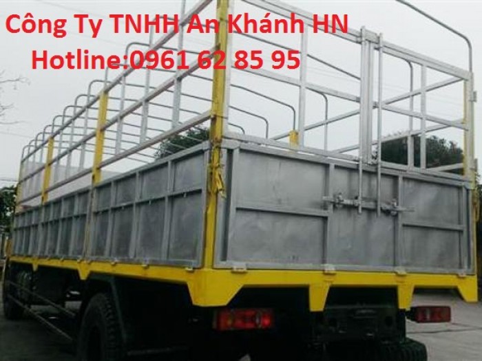 Bán xe tải thùng khung mui việt trung 9 tấn 5 giá hấp dẫn