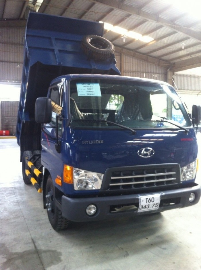 Ben Hyundai HD99 máy to 130ps, cầu to, tải trọng 6 tấn, 5 khối, khuyễn mãi phí trước bạ