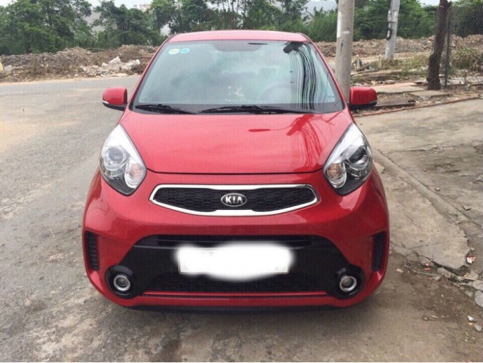 Kia morning si màu đỏ 2016