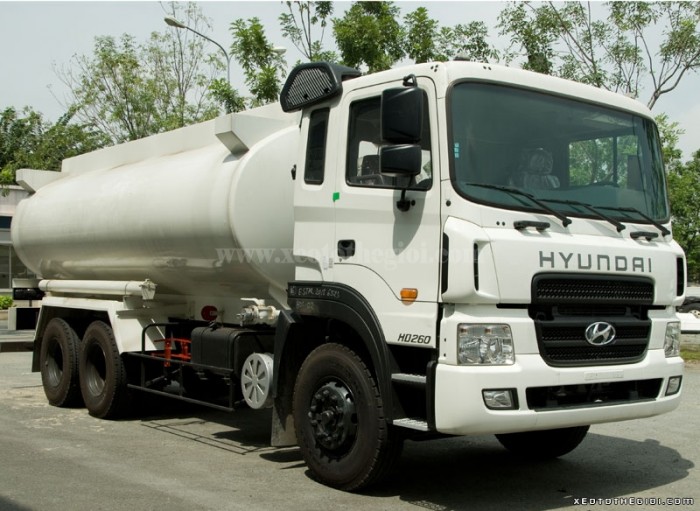 Xe Xitec Hyundai HD260 chở nhiên liệu xăng dầu 18.000 lít