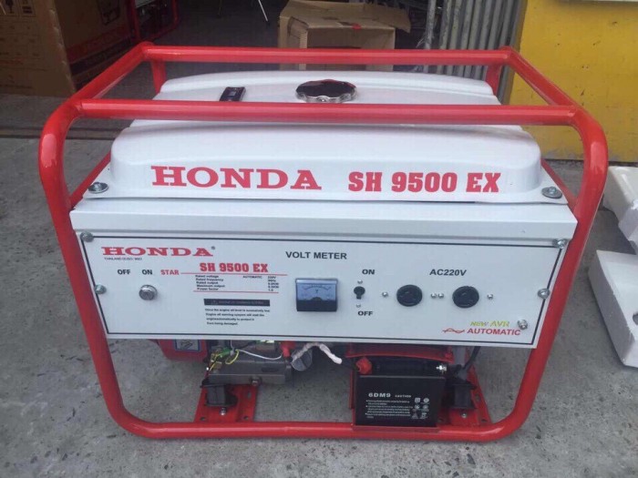 Máy phát điện Honda SH 9500EX giá rẻ Mới 100%, giá: 29.000.000đ ...