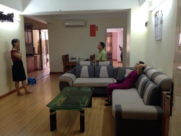 Thuê ngay căn hộ chung cư Sông Đà – Hà Đông, S=154m2, có nội thất, giá 12tr/th