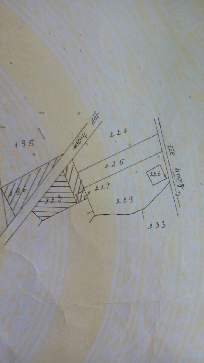 Tìm chủ sở hữu cho 766m2 đất mặt tiền đường giá rẻ 1,5 tỷ