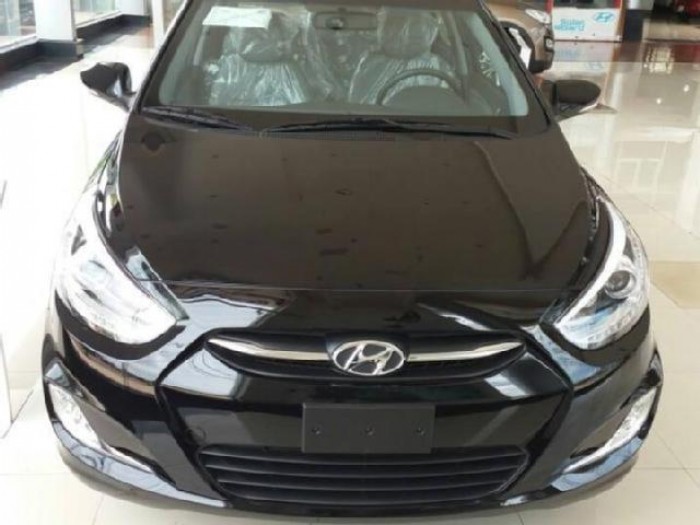 Bán xe Accent Blue 2015 màu đen