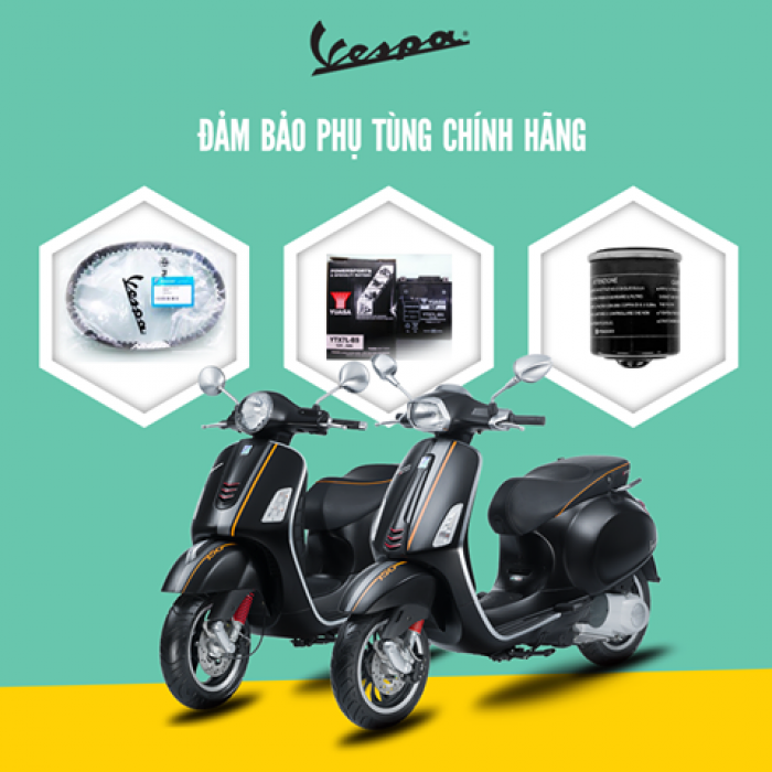 Mua Trả Góp VESPA Đường Nguyễn Oanh  