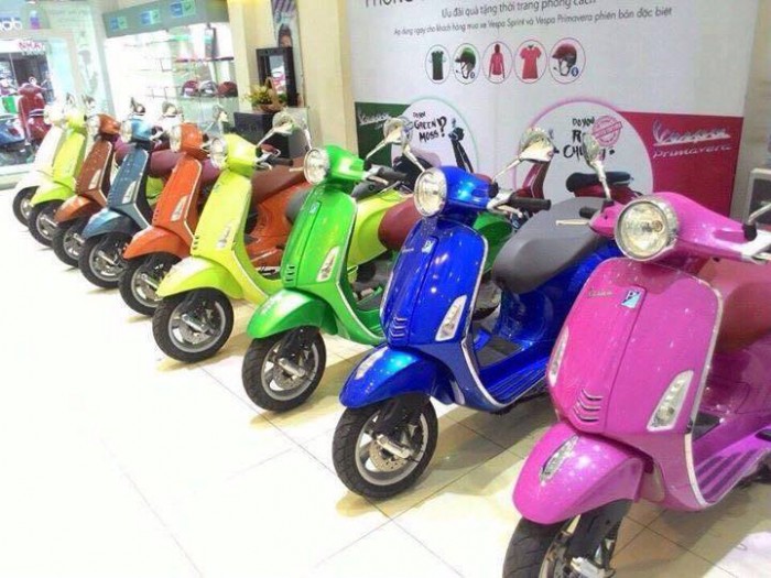 Mua Trả Góp VESPA Đường Nguyễn Oanh  