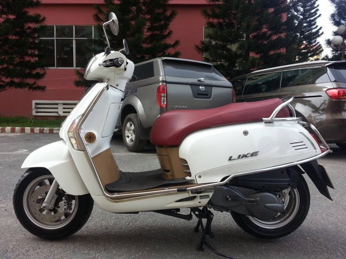 Kymco Like 125 Trắng Mẫu Mới Phiên Bản Đặc Biệt Tuyệt Đẹp - Nguyên Zin 100%
