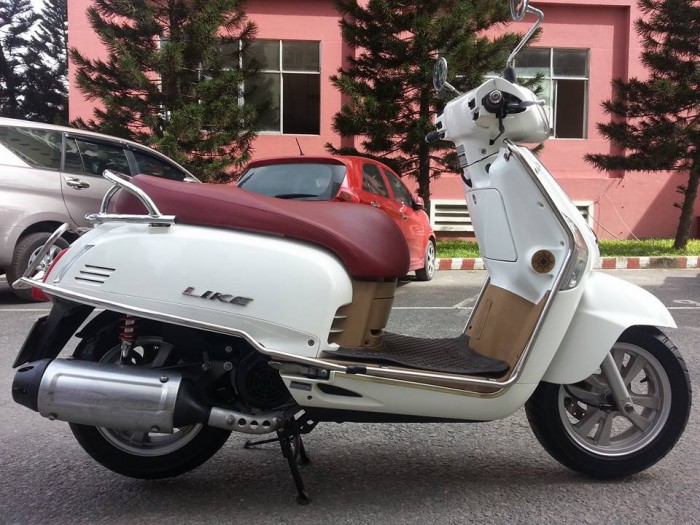 Kymco Like 125 Trắng Mẫu Mới Phiên Bản Đặc Biệt Tuyệt Đẹp - Nguyên Zin 100%