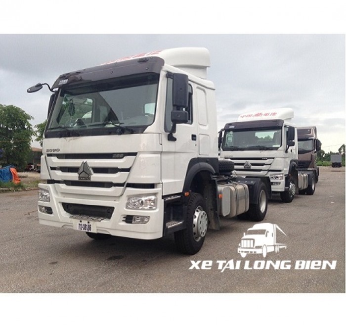 Xe Đầu Kéo HOWO 1 Cầu 266HP Cầu Láp