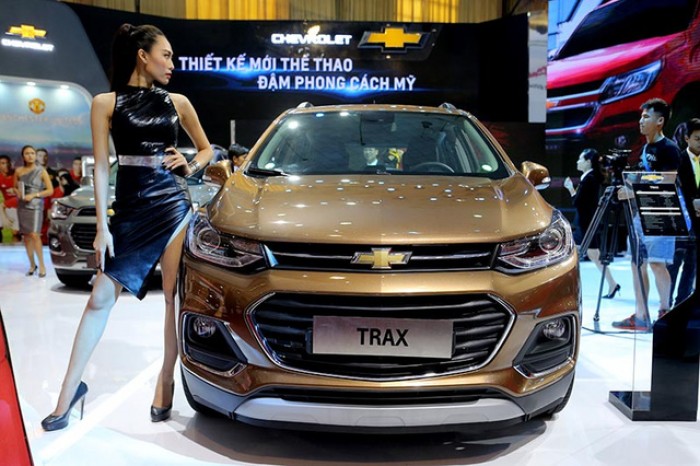 Chevrolet Trax 2017, nhập khẩu nguyên chiếc, trả góp 90%
