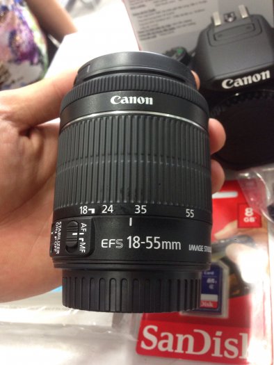Canon 700D mới 100% lens kit 18-55 IS STM4