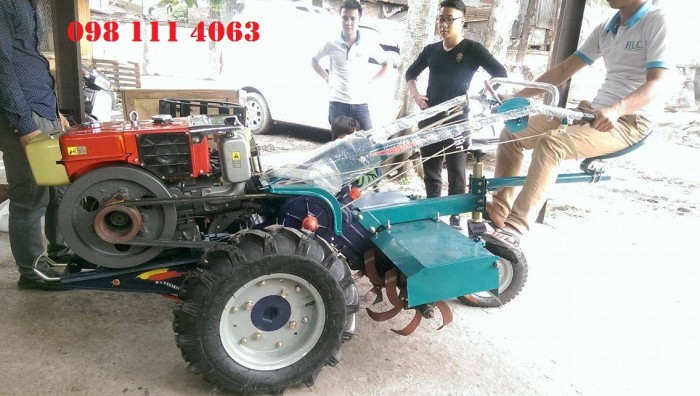 Máy cày xới đất cầm tay GN 91 ngồi lái giá rẻ1