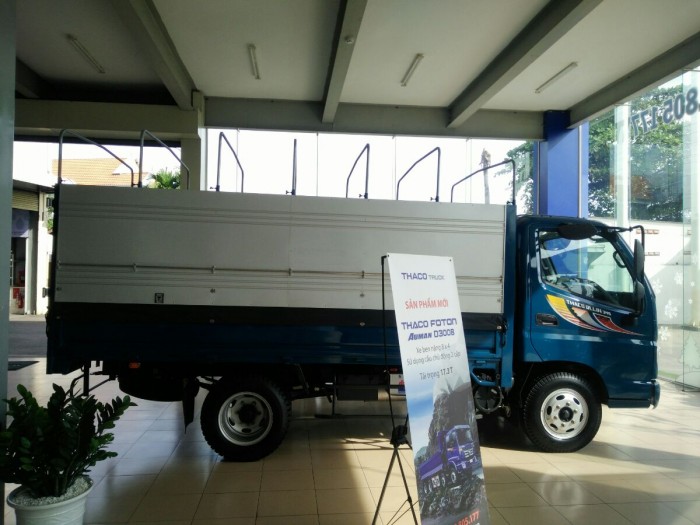 Thaco ollin 345 2,4 tấn, thùng 3,7 met, vào thành phố được