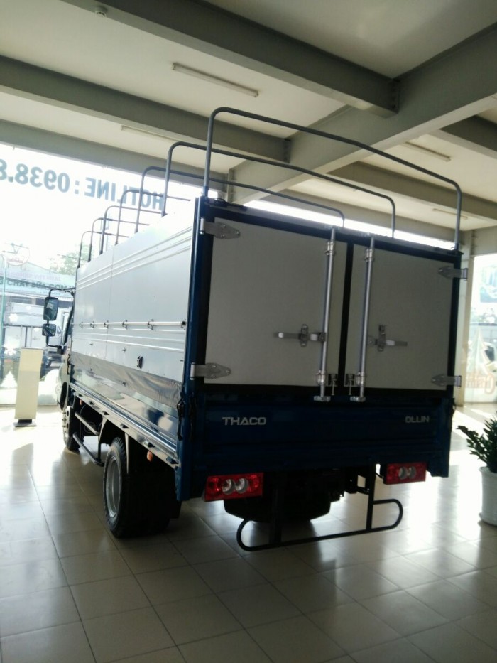 Thaco ollin 345 2,4 tấn, thùng 3,7 met, vào thành phố được
