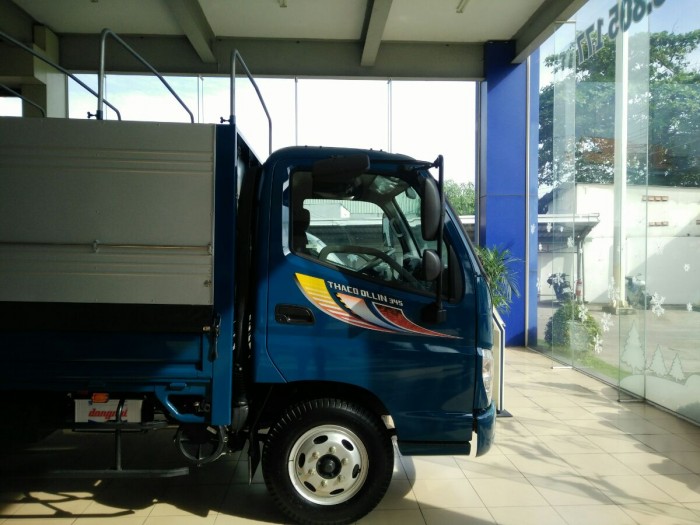 Thaco ollin 345 2,4 tấn, thùng 3,7 met, vào thành phố được