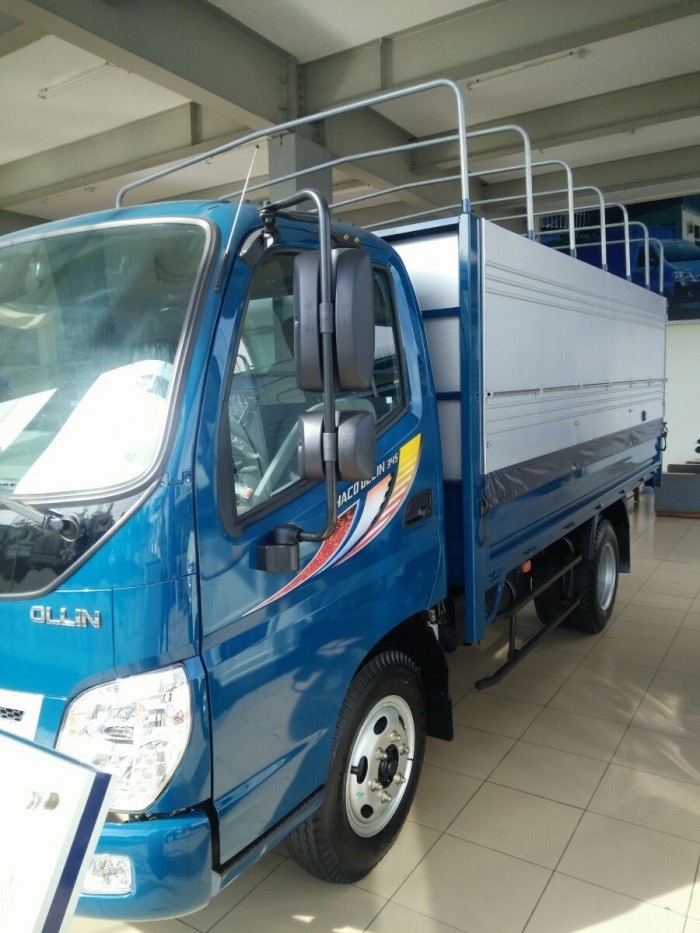 Thaco ollin 345 2,4 tấn, thùng 3,7 met, vào thành phố được