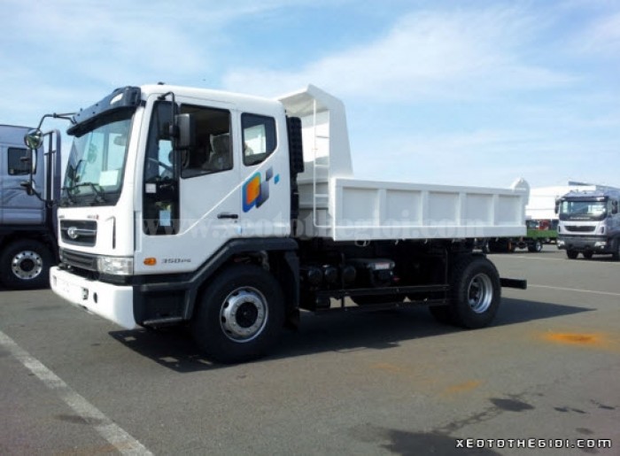 Giá bán xe ben Daewoo F3DEF, bán xe tải tự đổ 7m3 sản xuất 2016