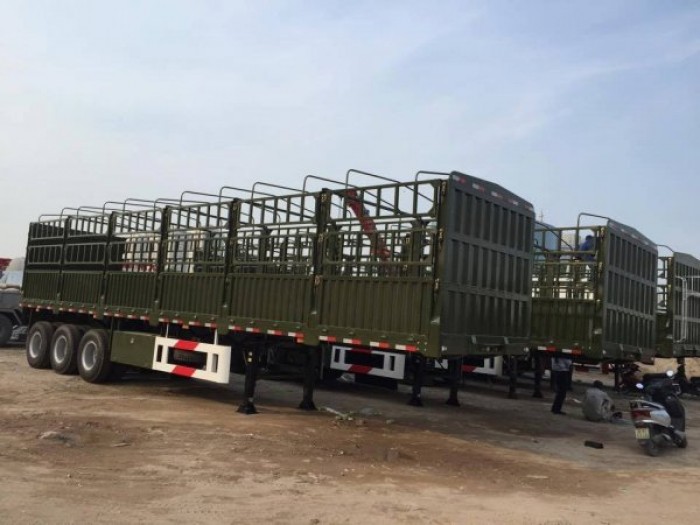 Bán xe sơ mi rơ mooc sàn bửng 40 feet 2 trục, hỗ trợ làm thủ tục, giấy tờ thời gian ngắn