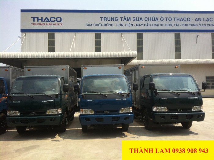 Xe tải Thaco Trường Hải KIA K165S, Xe tải K3000 K2700 lên tải. KIA K165S tải trọng 2.4 tấn 2.4T lưu thông thành phố ban ngày