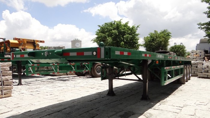 Bán trả góp sơ mi rơ mooc sàn 48 feet – 3 trục với lãi suất hấp dẫn, thấp nhất, ưu đãi nhất