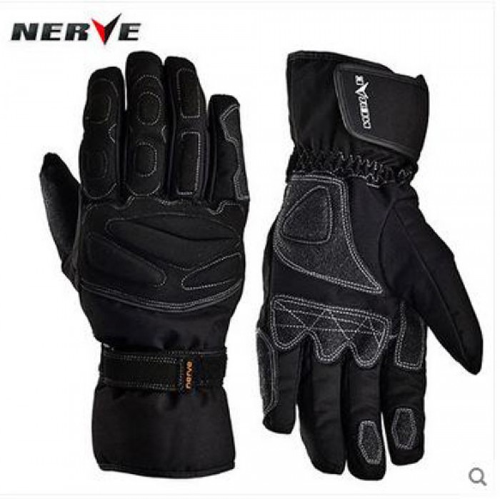 Găng tay đua xe máy NERVE cho mùa đông không thấm nước KQ008