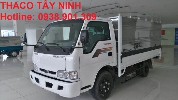 Xe tải kia giá rẻ nhất ở Tây Ninh, xe tải nhỏ, xe trả góp Kia 1t25,1t4,1t9,2t4 giá cực tốt.