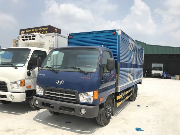 Hyundai Hd700 7.5 Tấn Đồng Vàng Thùng Kín Inox, hỗ Trợ Vay 80% Giá Trị Xe