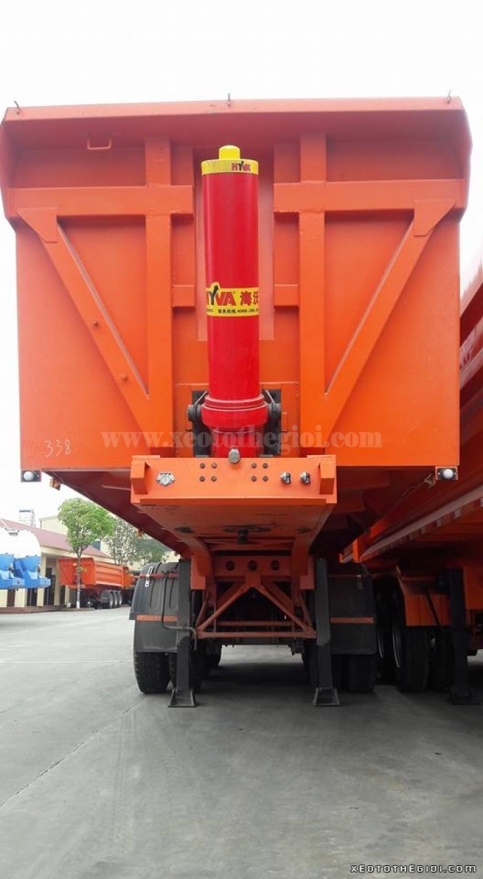 Sơmi rơ móoc ben ATP Superman 31 tấn thùng 25 khối (m3), Rơ mooc tải tự đổ ATP