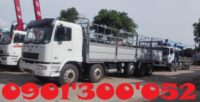 Xe Tải Camc 5 Chân 22 Tấn 350HP Động Cơ Hino Uy Tín Sài Gòn
